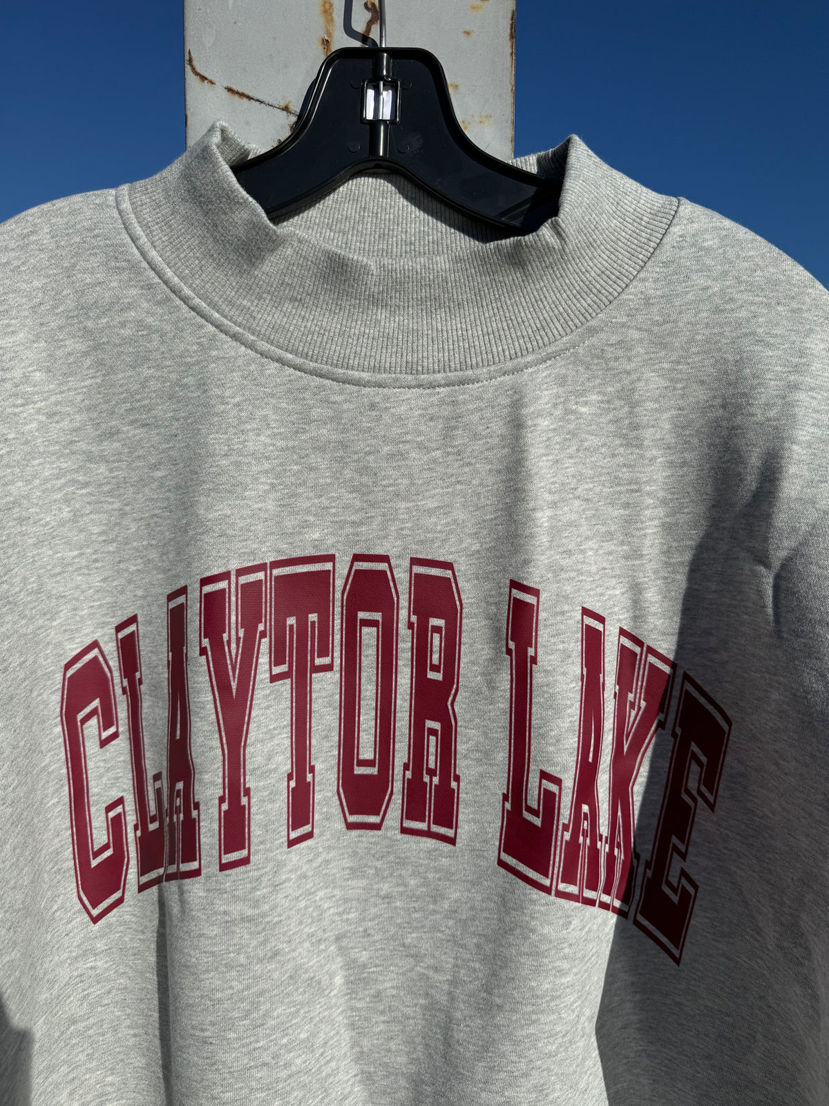 Claytor Lake Mock Neck Sweatshirt