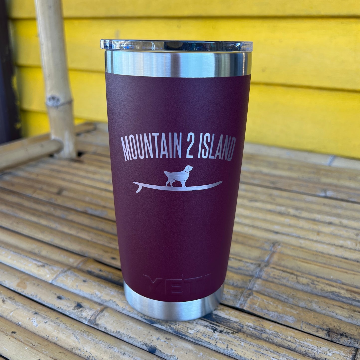 Mountain 2 Island 20oz Yeti Tumbler