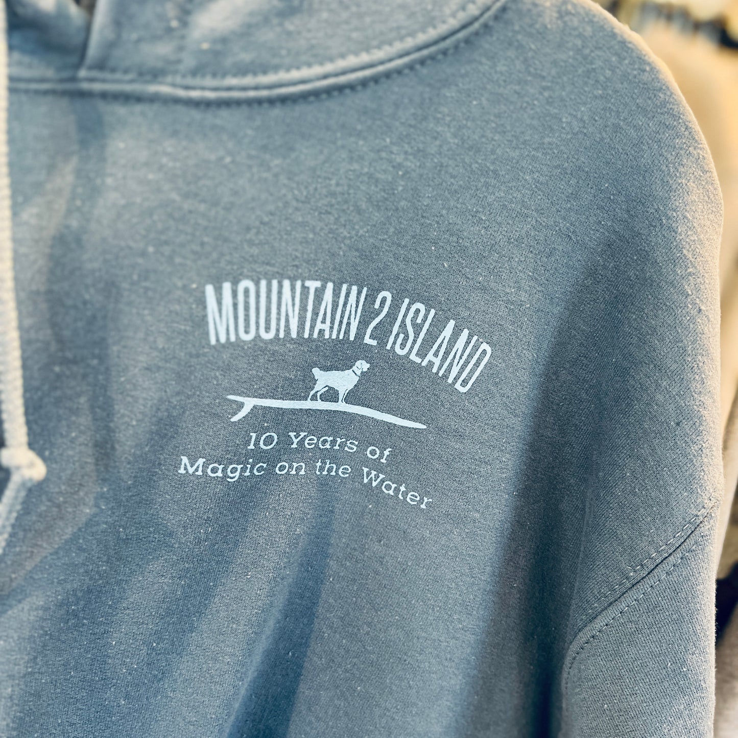 Mountain 2 Island Hoodie Blue