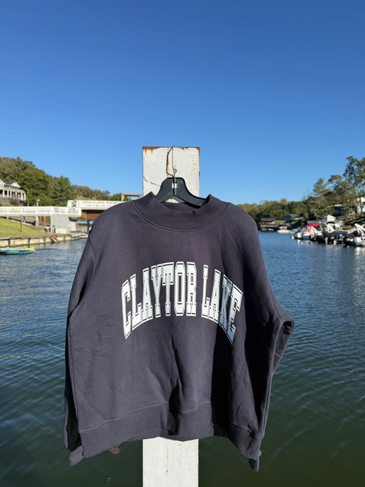 Claytor Lake Mock Neck Sweatshirt