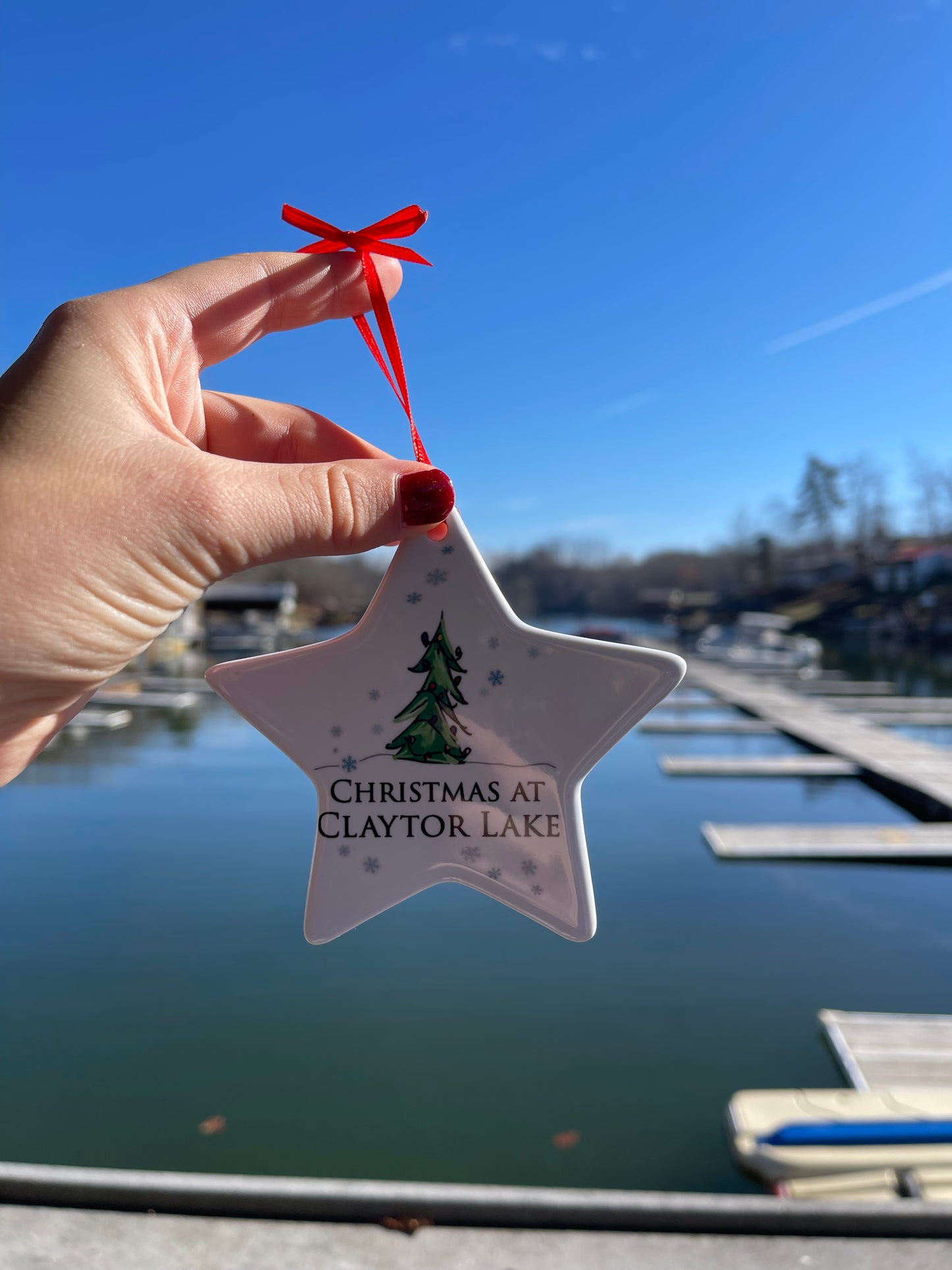 Christmas at Claytor Lake Ornament