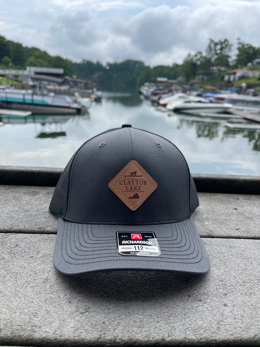 M2I Claytor Lake Leather Patch Hat