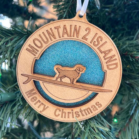 Mountain 2 Island Ornament