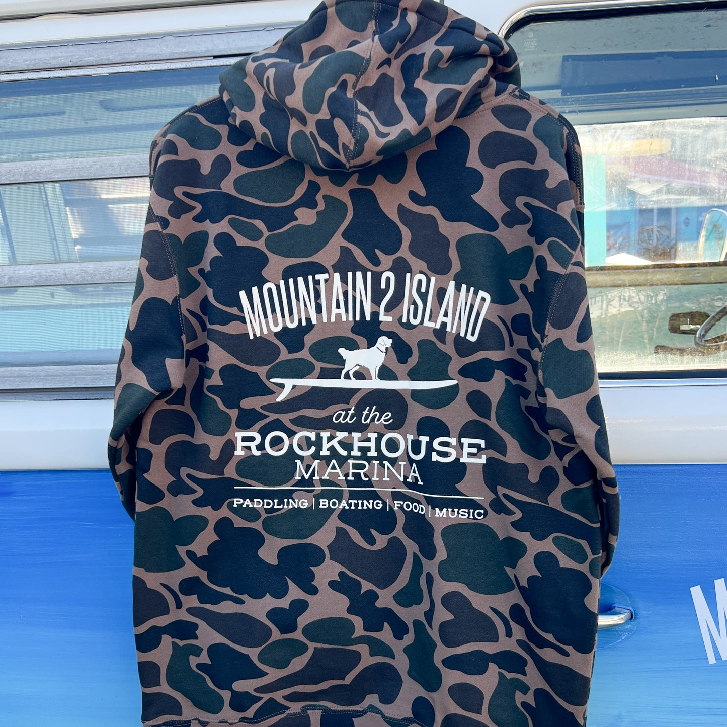 Mountain 2 Island Hoodie Camo